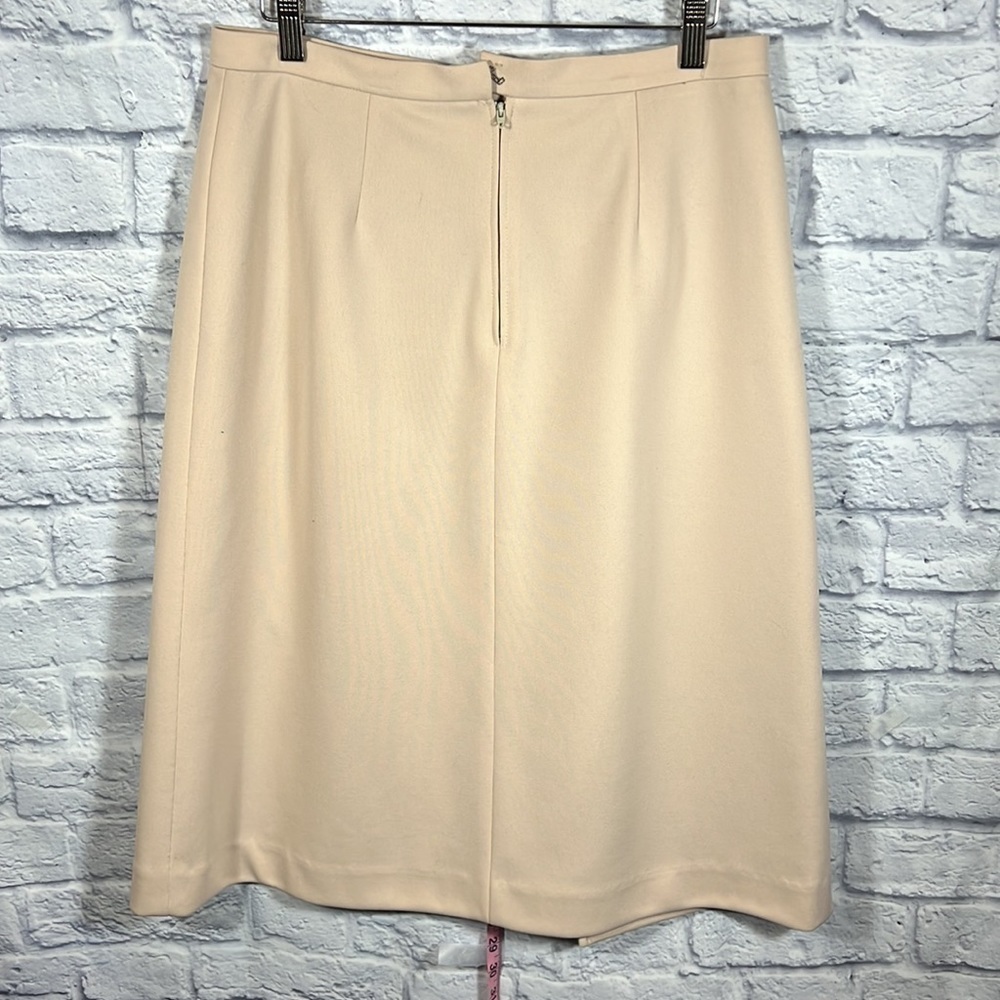 Vintage Givenchy Sport Skirt | color tan | size 16 - Picture 3 of 14